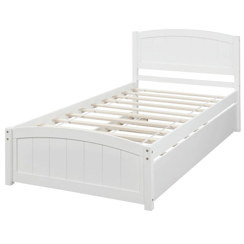 Lit plateforme Twin Pine avec lit gigogne