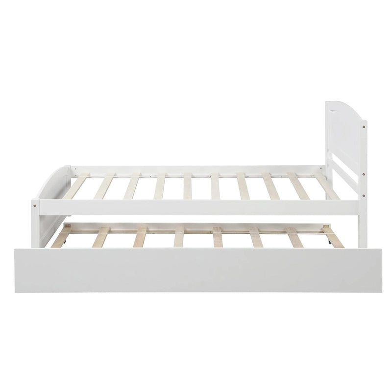 Lit plateforme Twin Pine avec lit gigogne