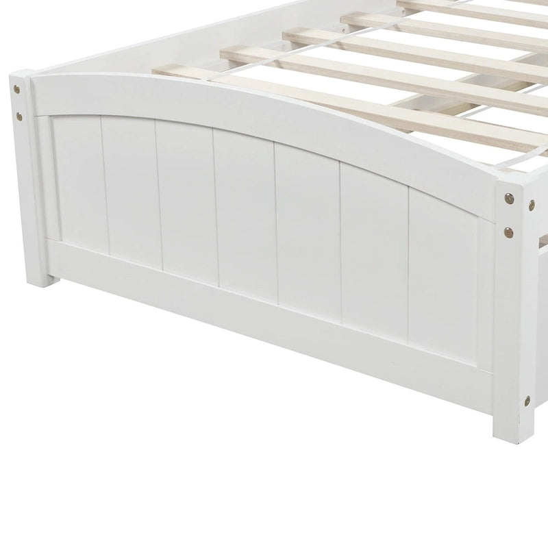 Lit plateforme Twin Pine avec lit gigogne