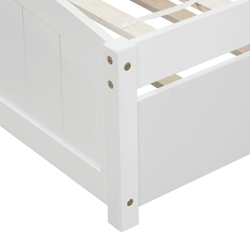 Lit plateforme Twin Pine avec lit gigogne