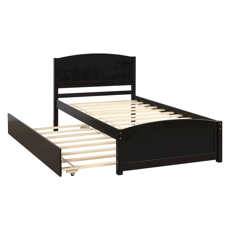 Lit plateforme Twin Pine avec lit gigogne