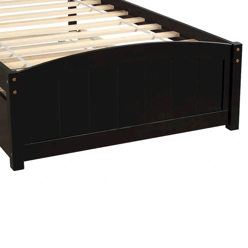 Lit plateforme Twin Pine avec lit gigogne