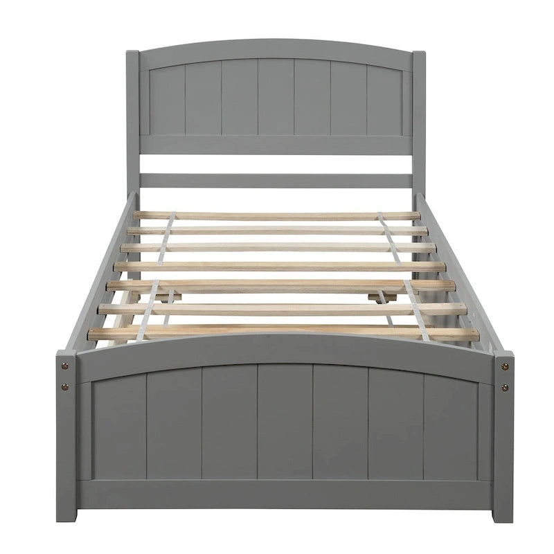Lit plateforme Twin Pine avec lit gigogne