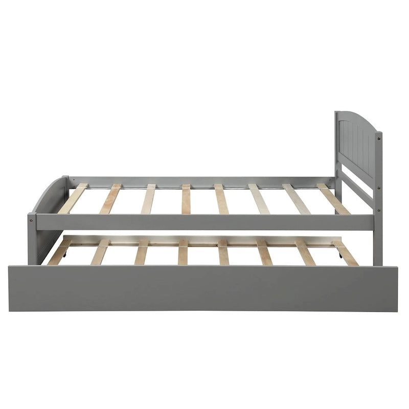 Lit plateforme Twin Pine avec lit gigogne