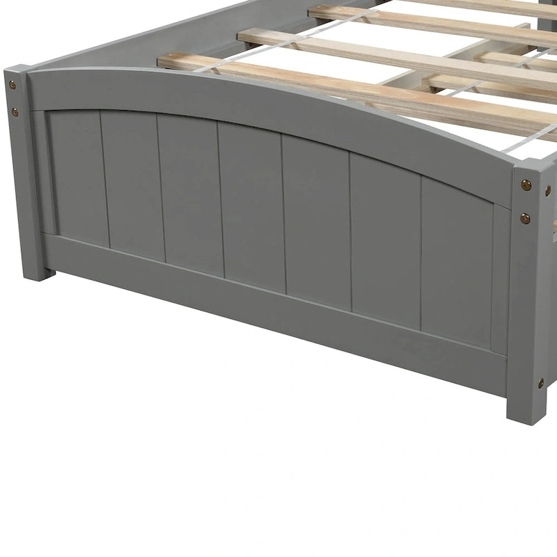 Lit plateforme Twin Pine avec lit gigogne