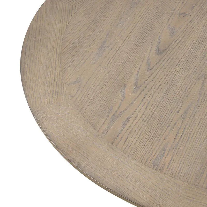 Table à manger extensible de 259 cm en chêne, style ferme moderne