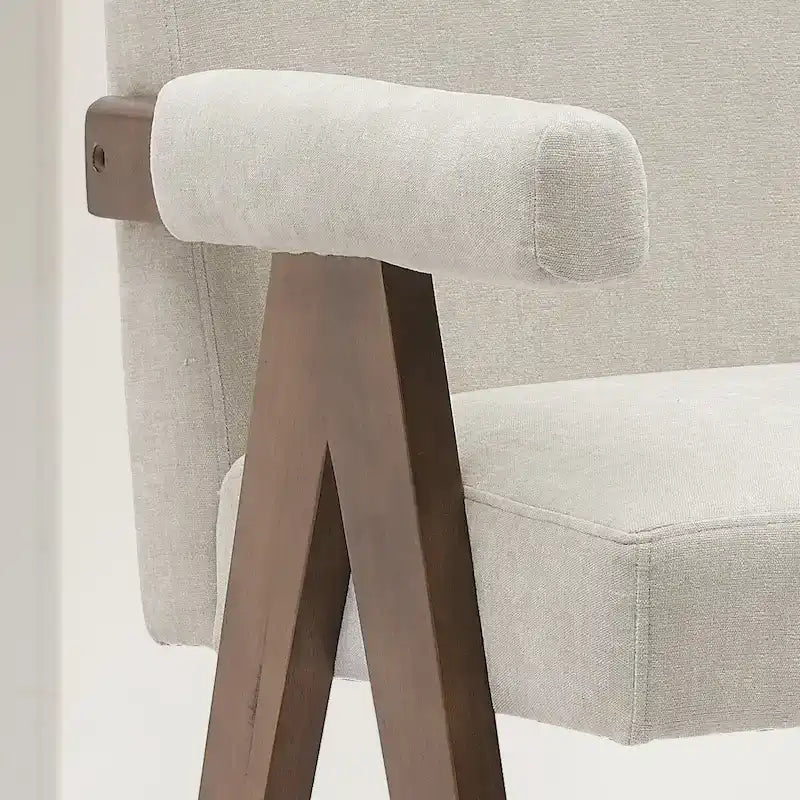 Tabouret de comptoir rembourré contemporain, unité