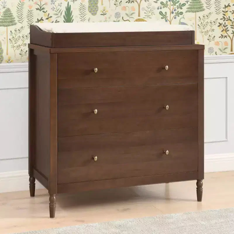 Commode 3 tiroirs avec plan à langer - Chambre d'enfant