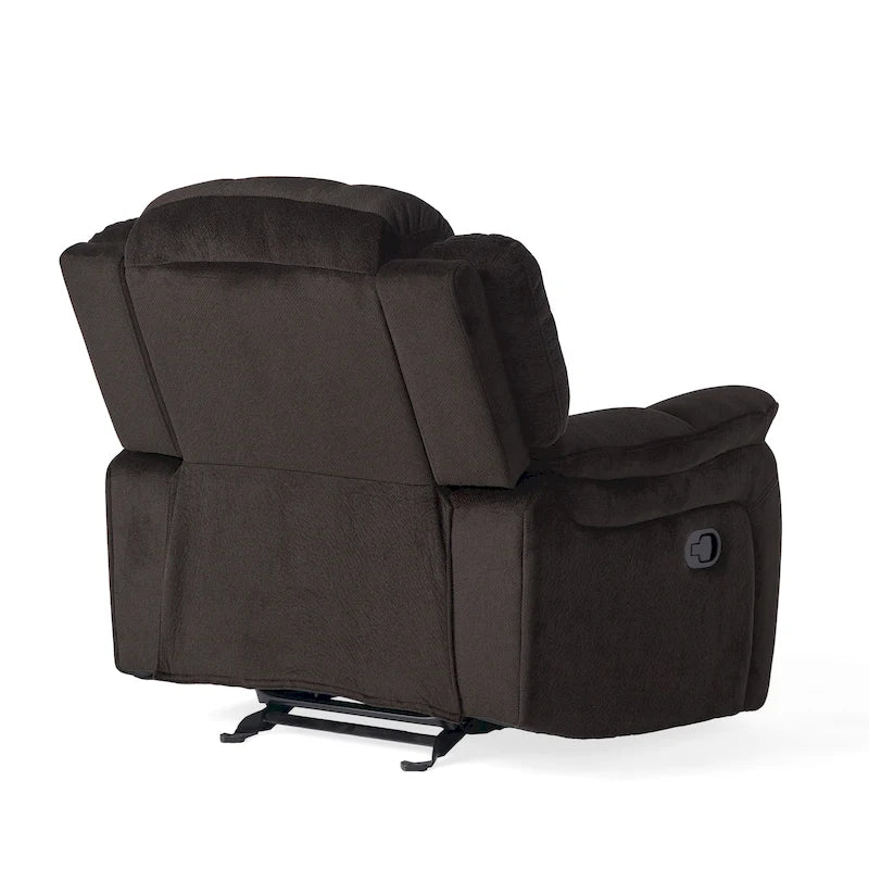 Fauteuil inclinable et relax glissant en acier Hawthorne par Christopher Knight Home