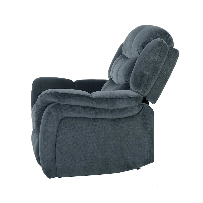 Fauteuil inclinable et relax glissant en acier Hawthorne par Christopher Knight Home