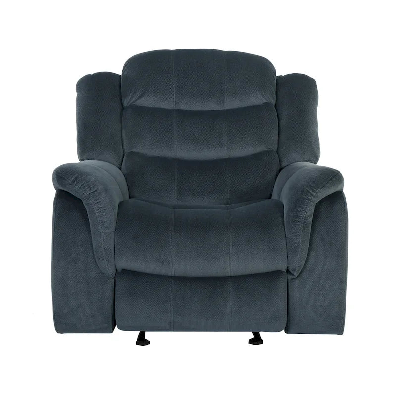 Fauteuil inclinable et relax glissant en acier Hawthorne par Christopher Knight Home