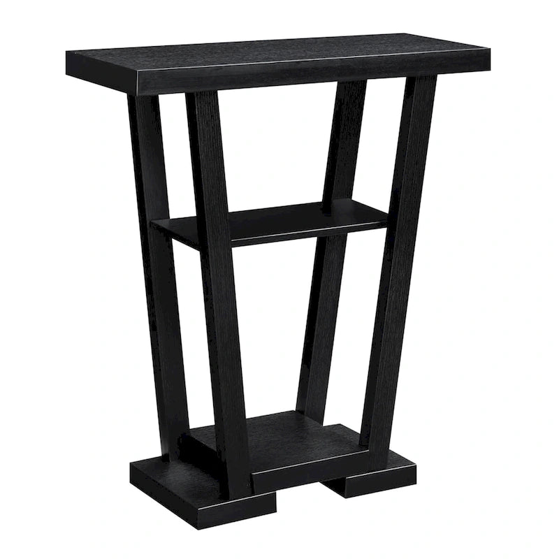 Table console Newport V avec étagères de Convenience Concepts