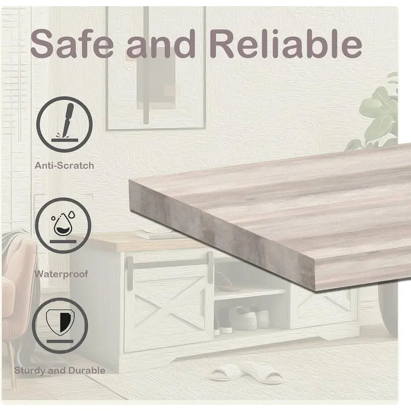 Banc à chaussures d'entrée de 120 cm avec coussin épais