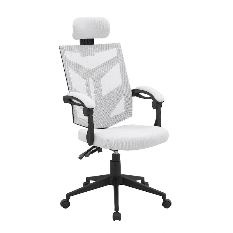 Chaise de bureau ergonomique réglable avec appui-tête
