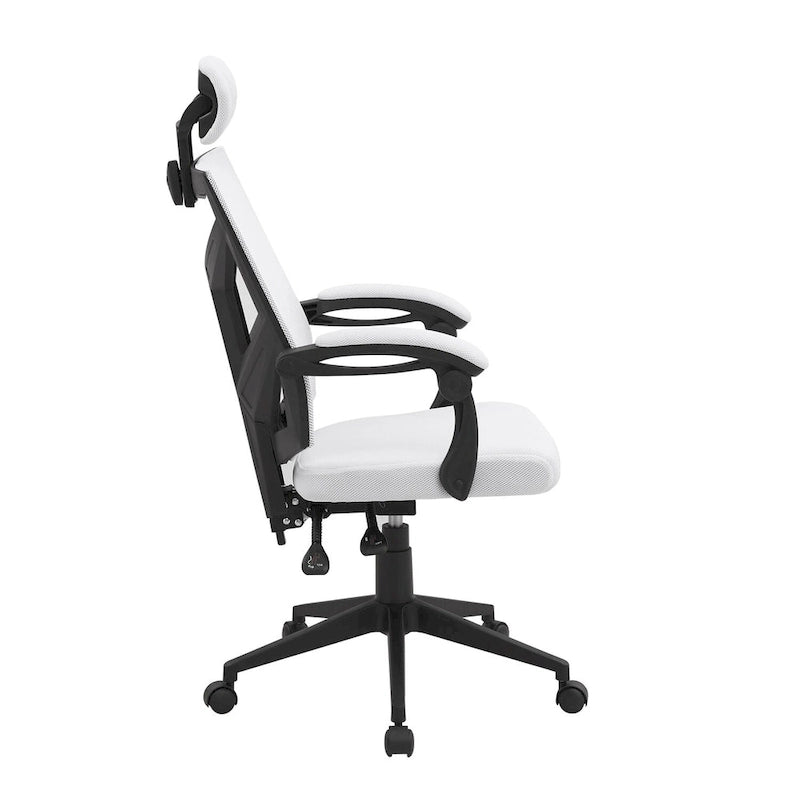 Chaise de bureau ergonomique réglable avec appui-tête