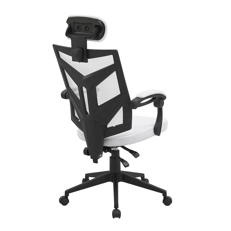Chaise de bureau ergonomique réglable avec appui-tête