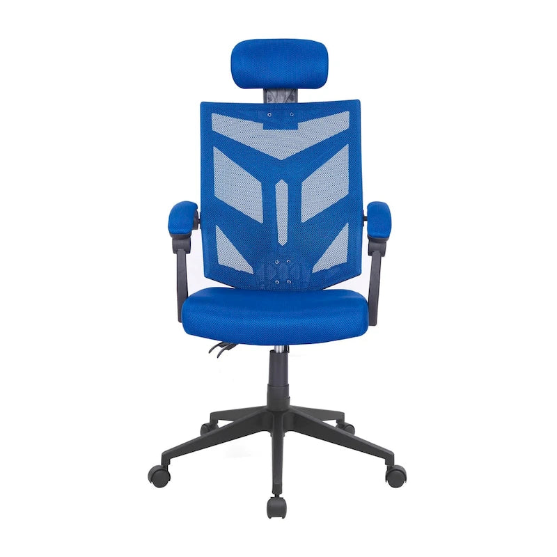 Chaise de bureau ergonomique réglable avec appui-tête