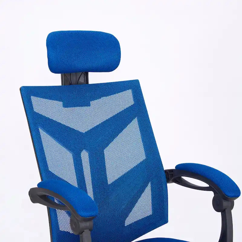 Chaise de bureau ergonomique réglable avec appui-tête