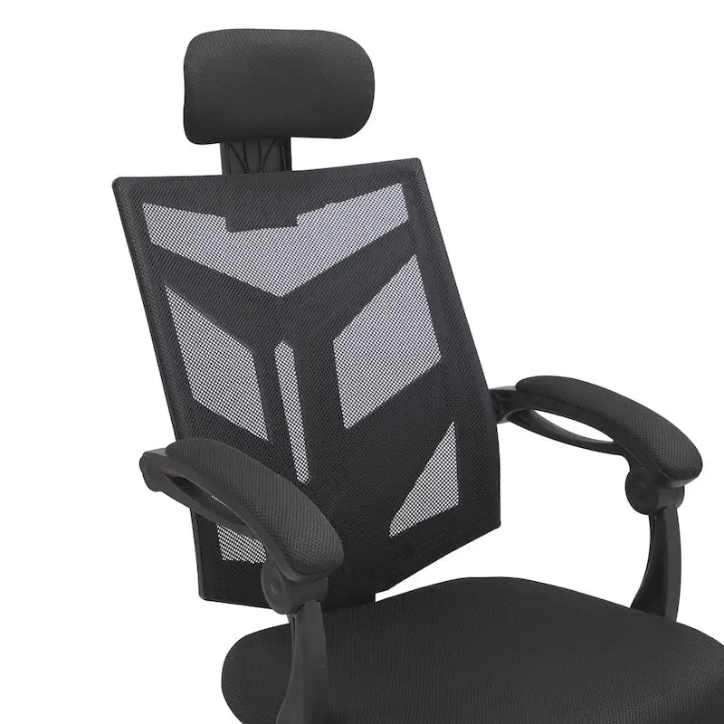Chaise de bureau ergonomique réglable avec appui-tête