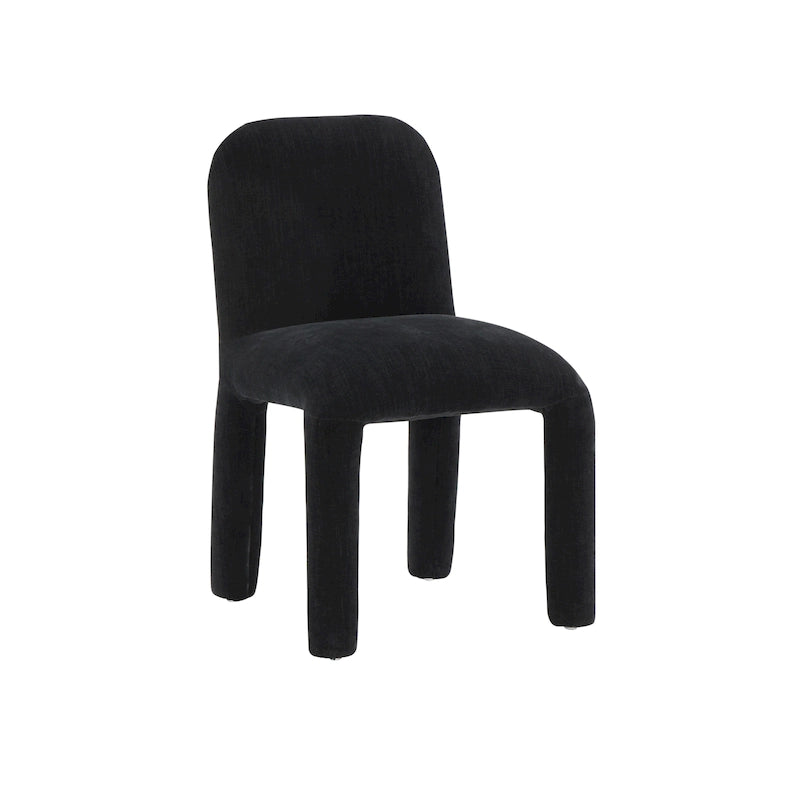Chaise de salle à manger capitonnée