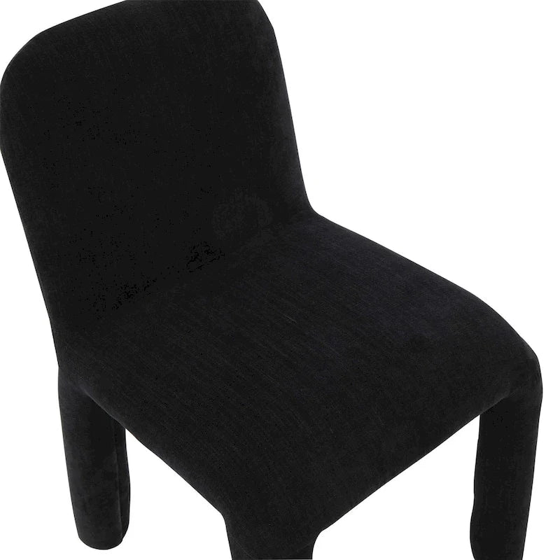 Chaise de salle à manger capitonnée