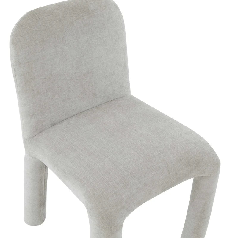 Chaise de salle à manger capitonnée