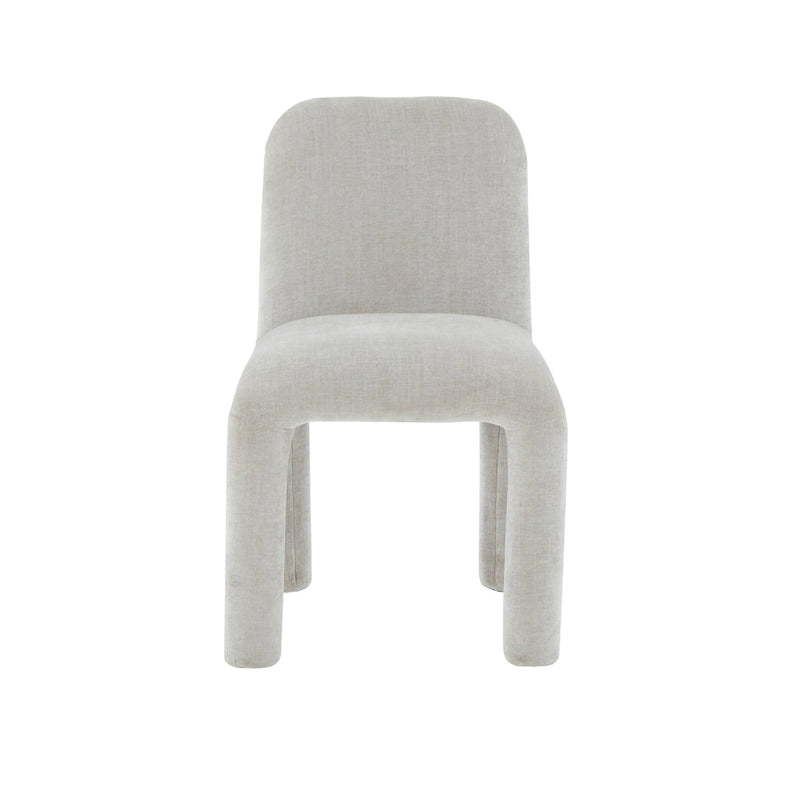 Chaise de salle à manger capitonnée