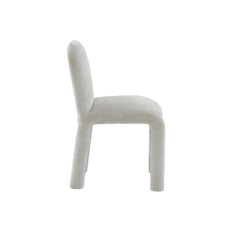 Chaise de salle à manger capitonnée