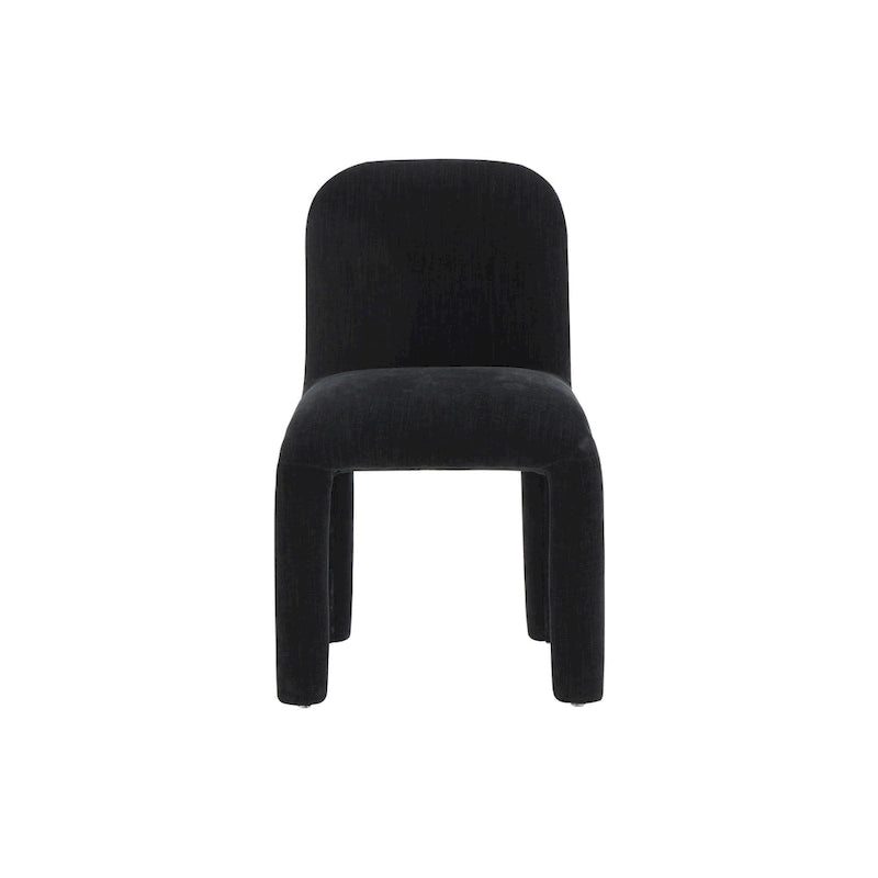 Chaise de salle à manger capitonnée