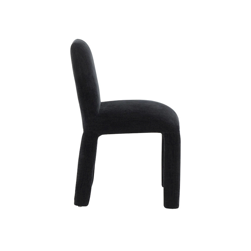 Chaise de salle à manger capitonnée