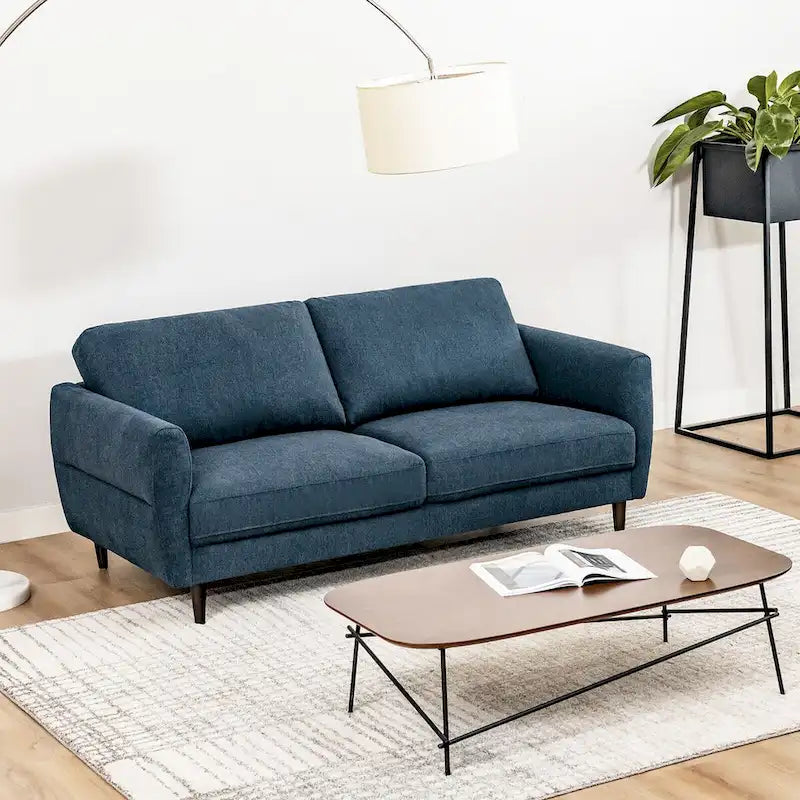 Canapé deux places en tissu de 183 cm pour salon