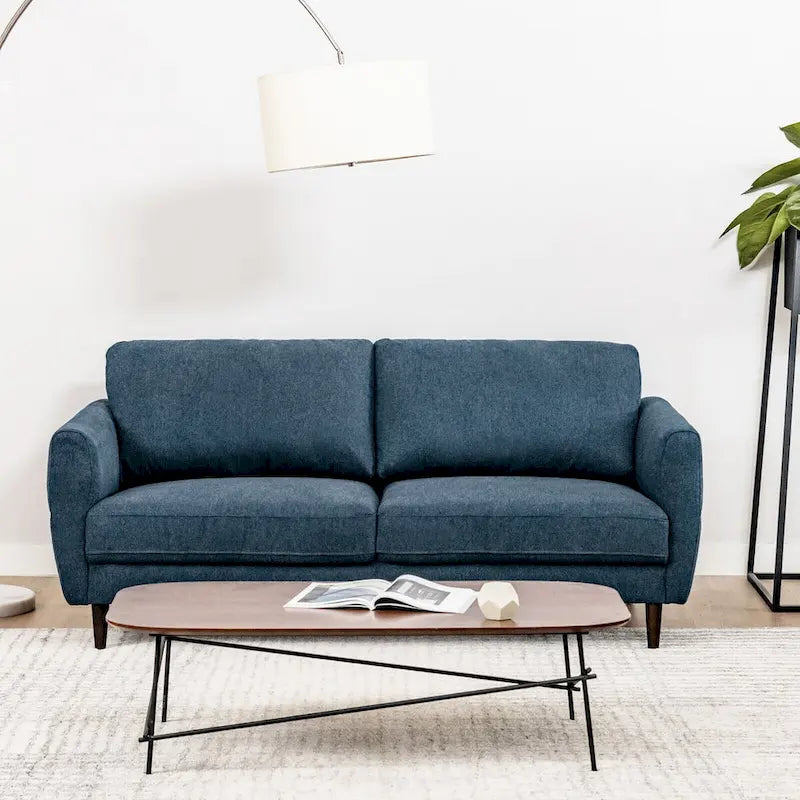 Canapé deux places en tissu de 183 cm pour salon