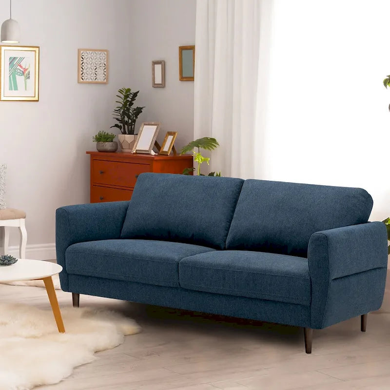 Canapé deux places en tissu de 183 cm pour salon