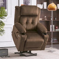 Fauteuil releveur inclinable avec appuie-tête électrique pour personnes âgées de petite taille, fauteuil releveur à position infinie
