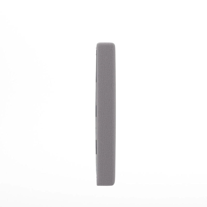 Tête de lit rembourrée avec 2 prises de courant, 1 port USB, 1 port USB-C