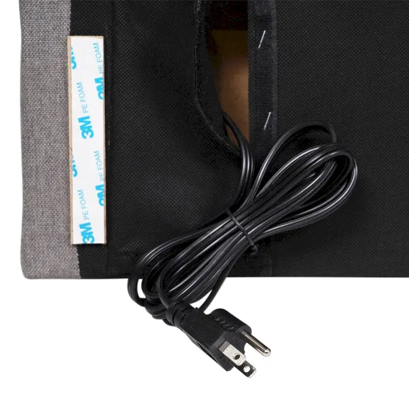 Tête de lit rembourrée avec 2 prises de courant, 1 port USB, 1 port USB-C