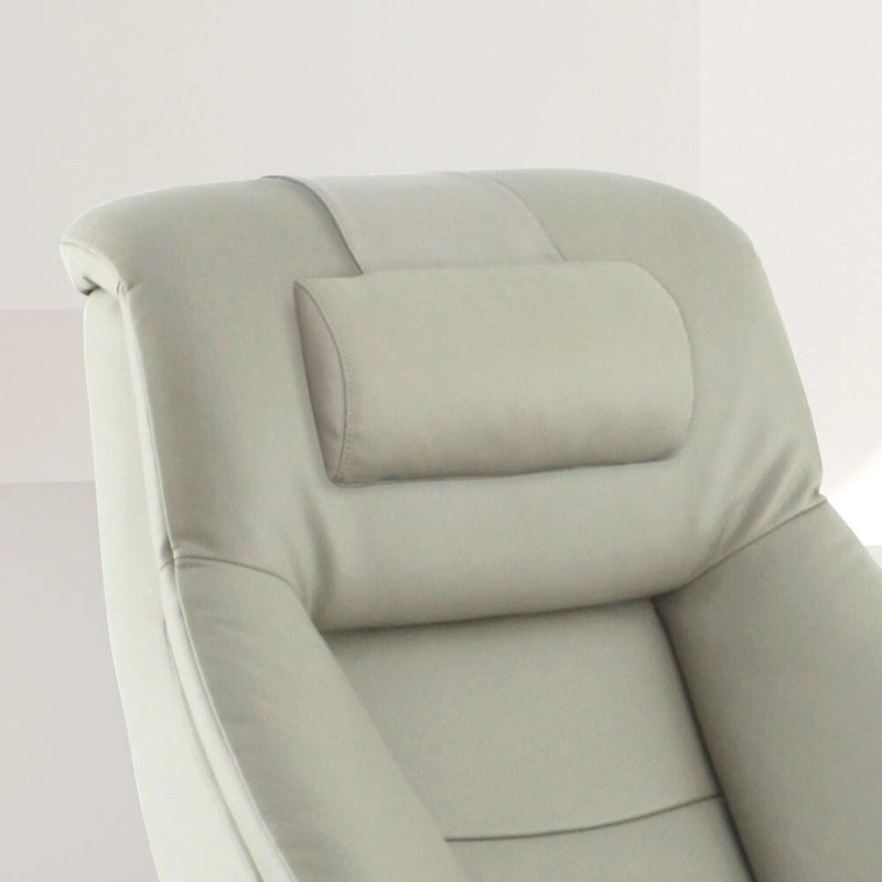 Oreiller cervical en cuir pleine fleur