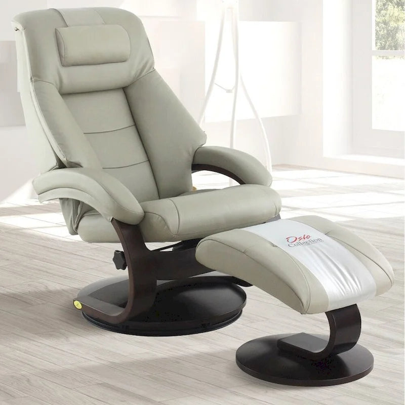 Oreiller cervical en cuir pleine fleur