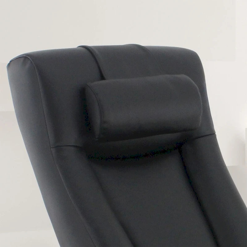 Oreiller cervical en cuir pleine fleur