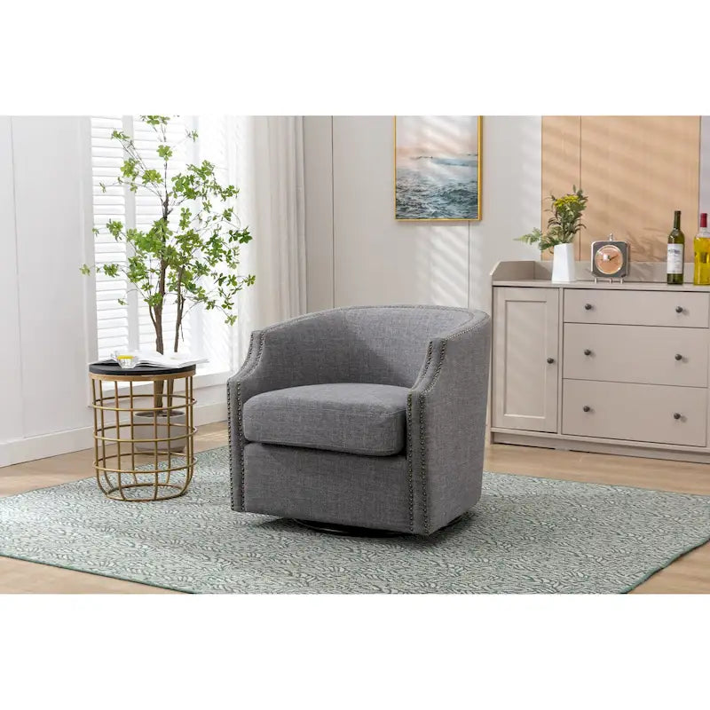 Fauteuil pivotant pour le salon – Durable et élégant