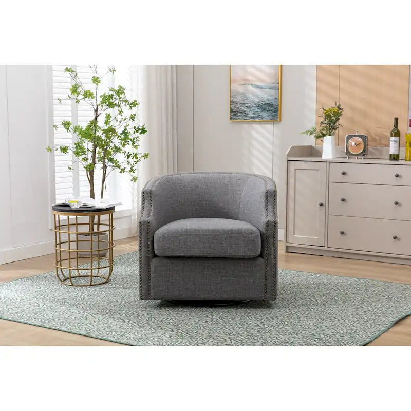 Fauteuil pivotant pour le salon – Durable et élégant