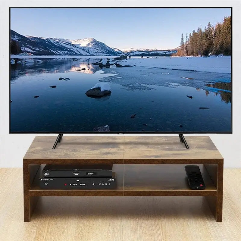 Rehausseur de moniteur à deux niveaux