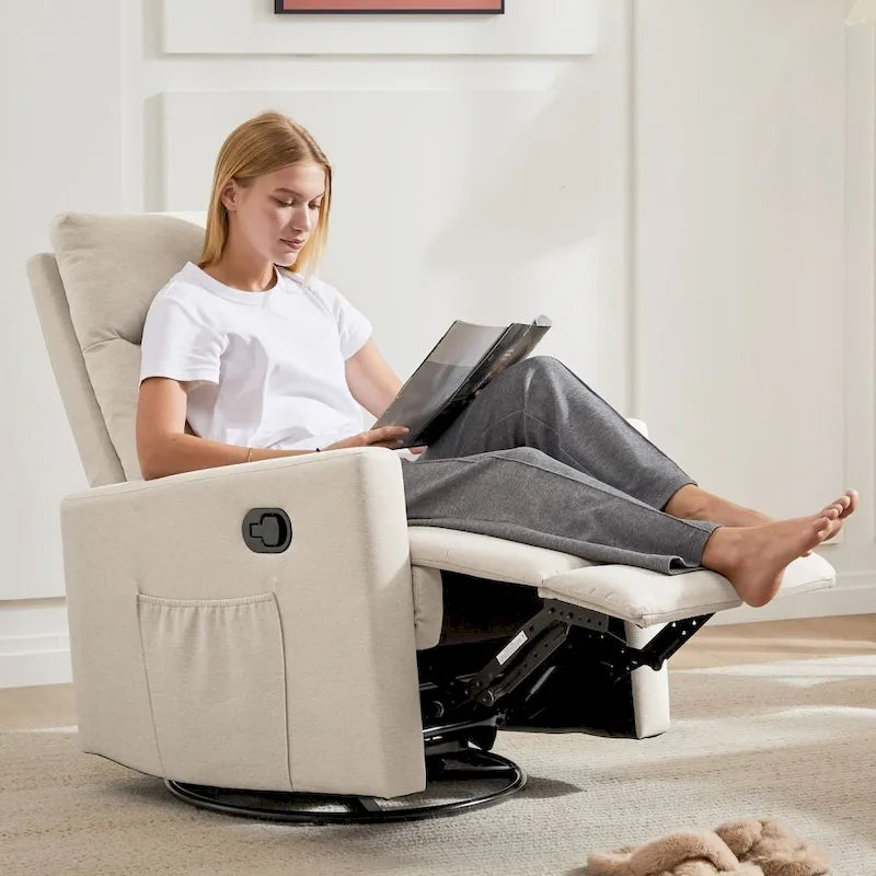 Fauteuil inclinable en tissu Canapé simple
