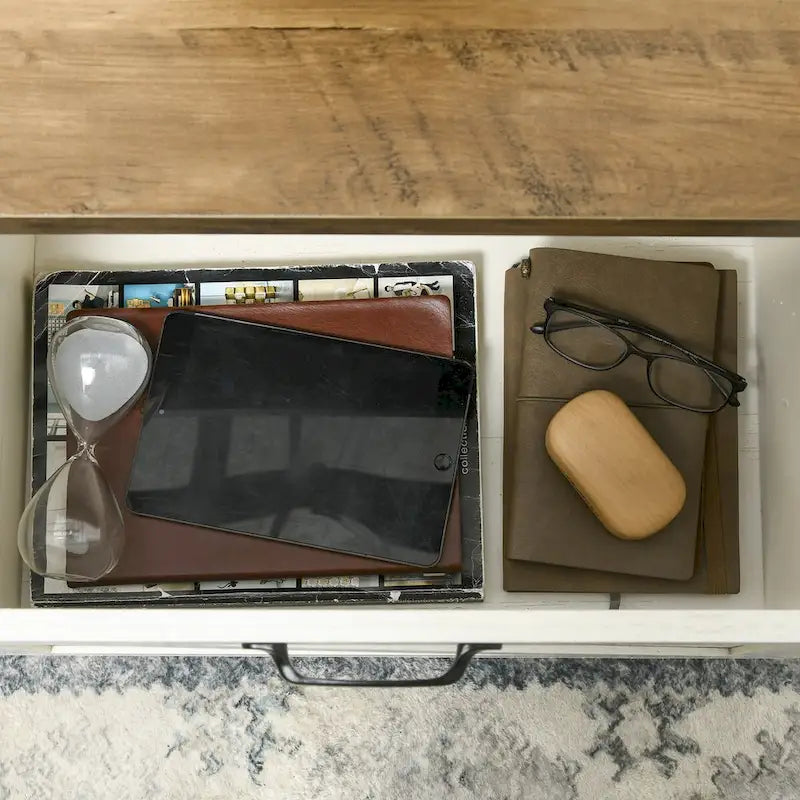 Table basse avec rangement et tiroir