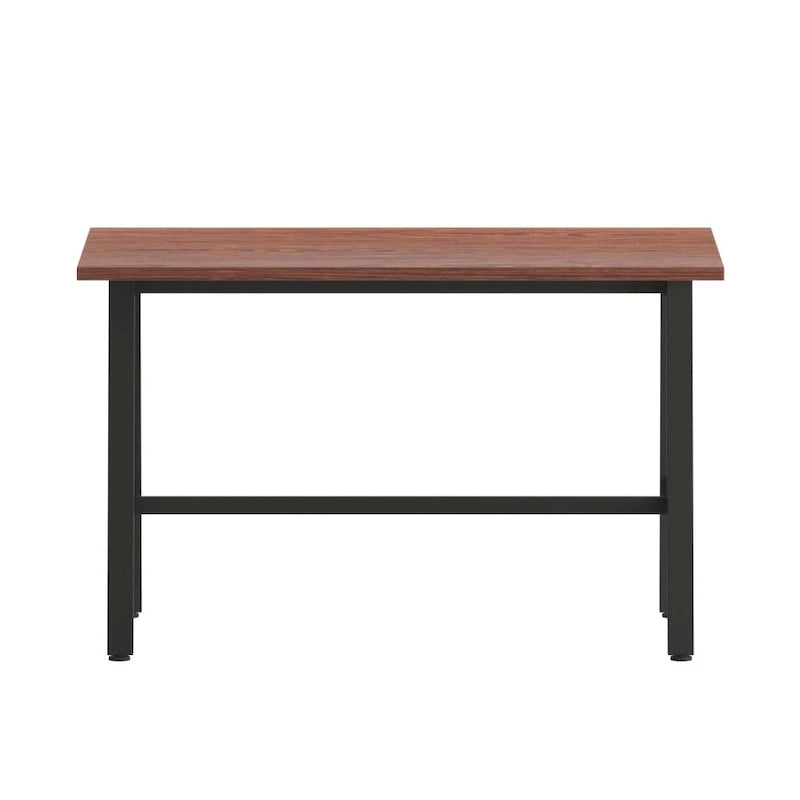 Table de conférence commerciale avec plateau stratifié et piètement en A