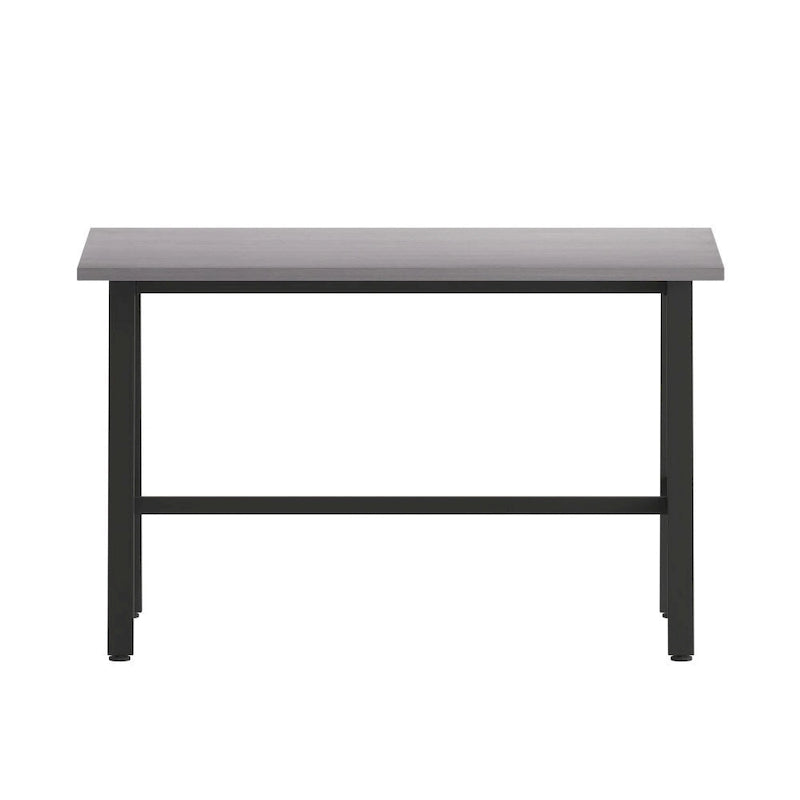 Table de conférence commerciale avec plateau stratifié et piètement en A