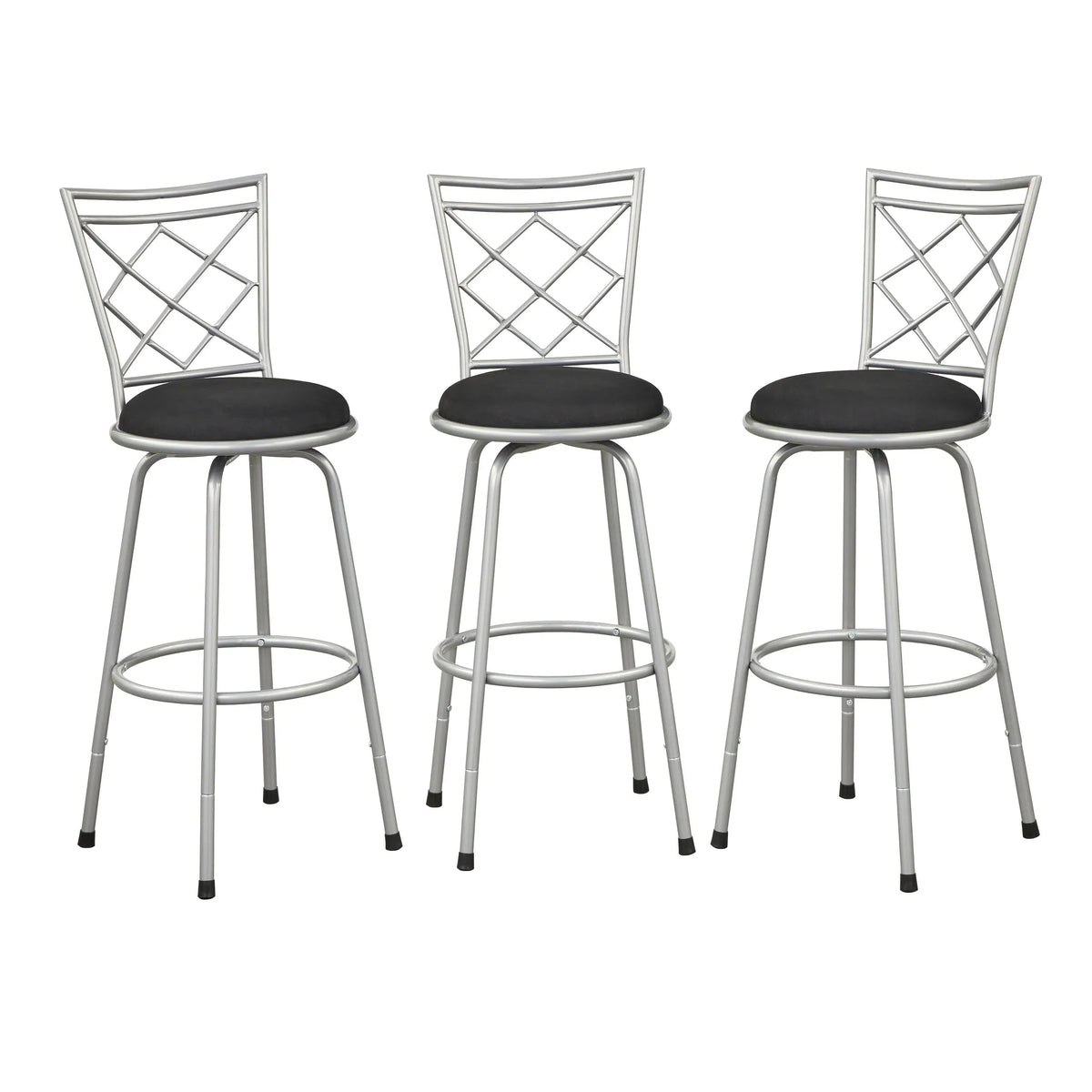 Tabourets Alyssa à hauteur réglable et pivotants Simple Living (lot de 3)