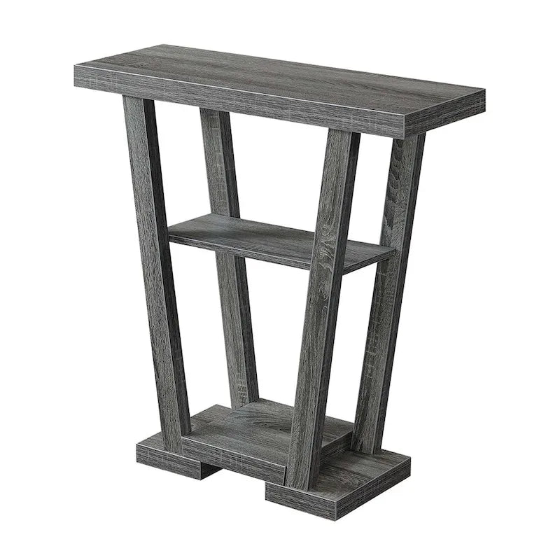 Table console Newport V avec étagères de Convenience Concepts