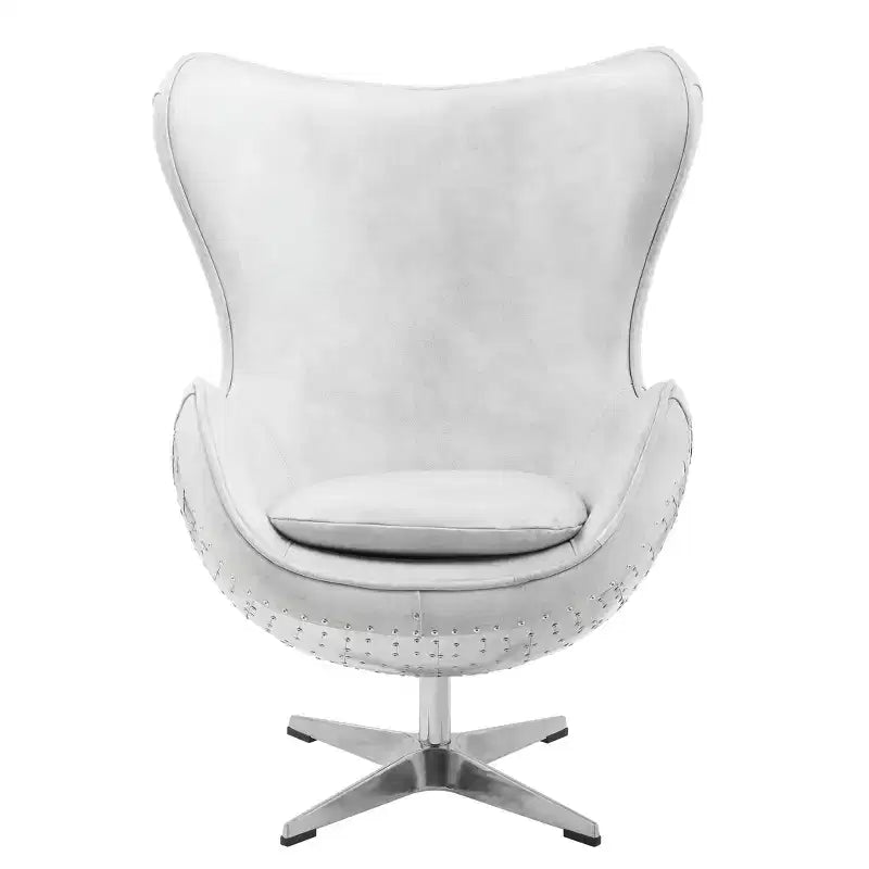 Fauteuil d'appoint Brancaster 33,5 po : Acme Furniture, aucun assemblage requis, base pivotante, bois composite