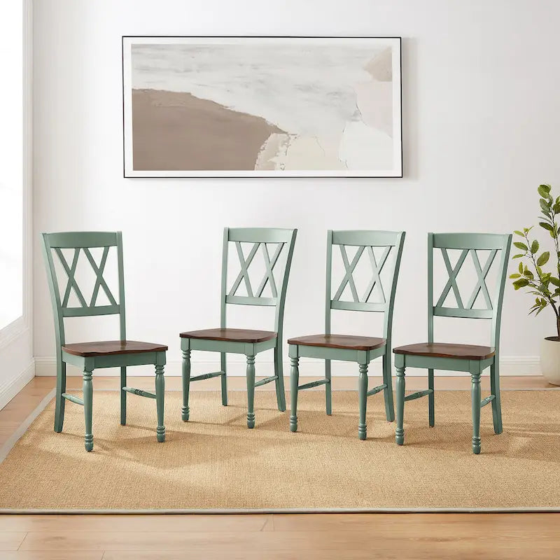 Ensemble de 4 chaises de salle à manger Shelby Crosley